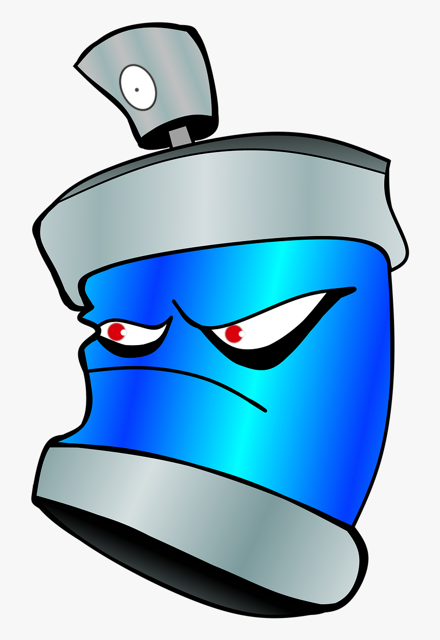 Graffiti Spray Can Png , Transparent Cartoons - Graffiti Spray Can, Png Download, Free Download