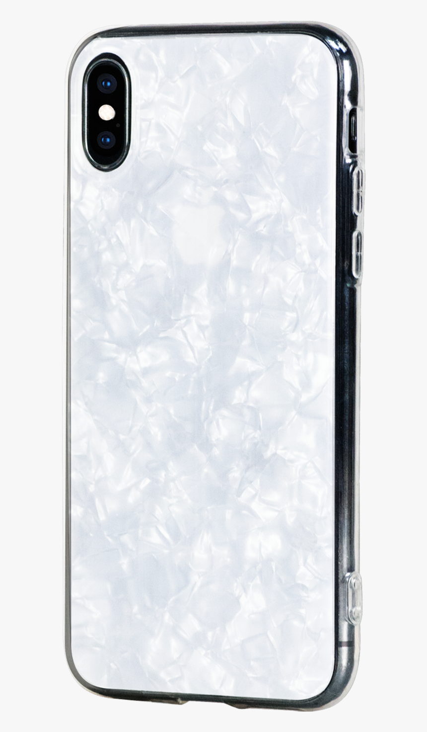 Chic ᛫ Pearl White ᛫ With Shimmering Effect ᛫ Double-layered - Iphone Xs, HD Png Download, Free Download