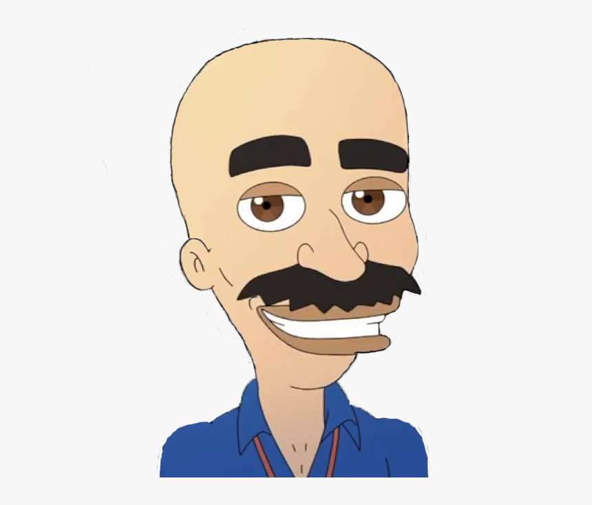 Coach Steve Shaved Part - Big Mouth, HD Png Download, Free Download