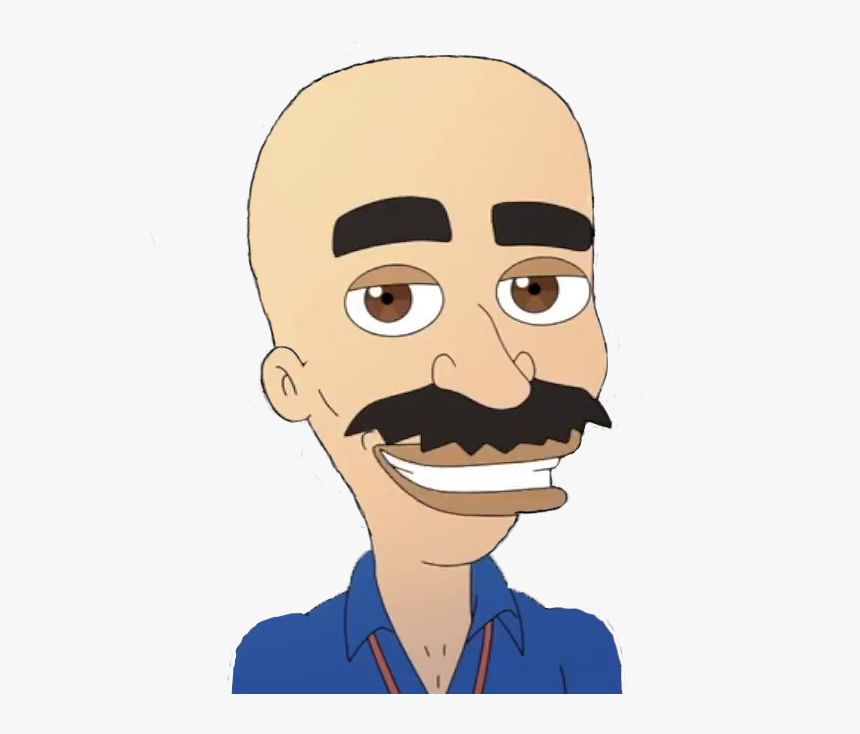 Coach Steve Shaved Part Big Mouth Hd Png Download Kindpng