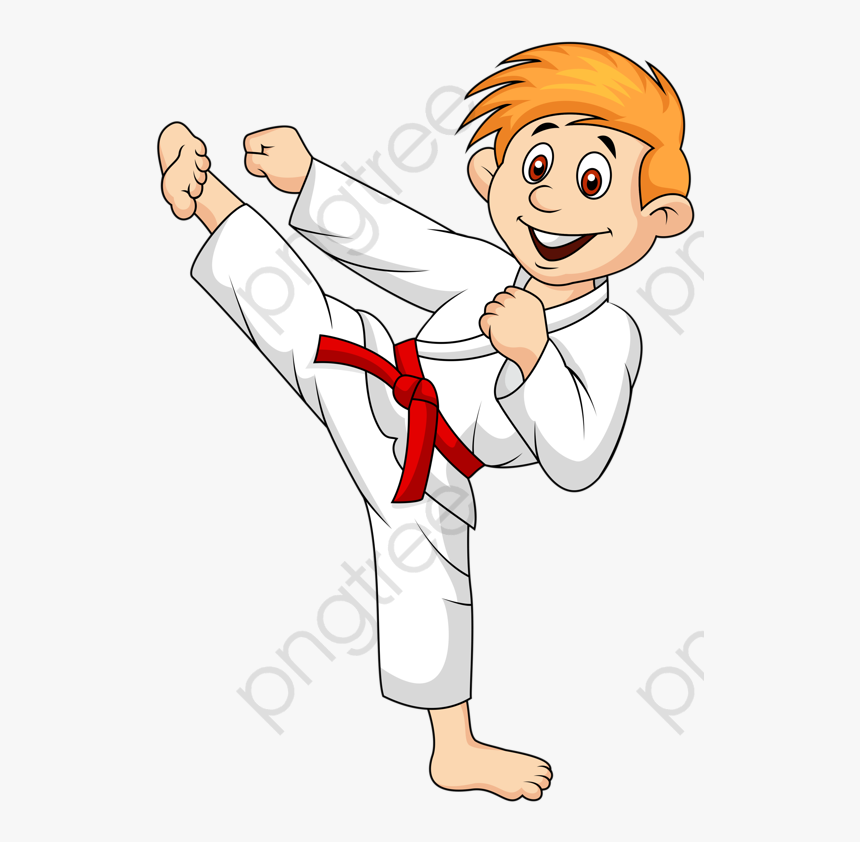 Taekwondo Boy Kimono Png - Karate Clipart, Transparent Png, Free Download