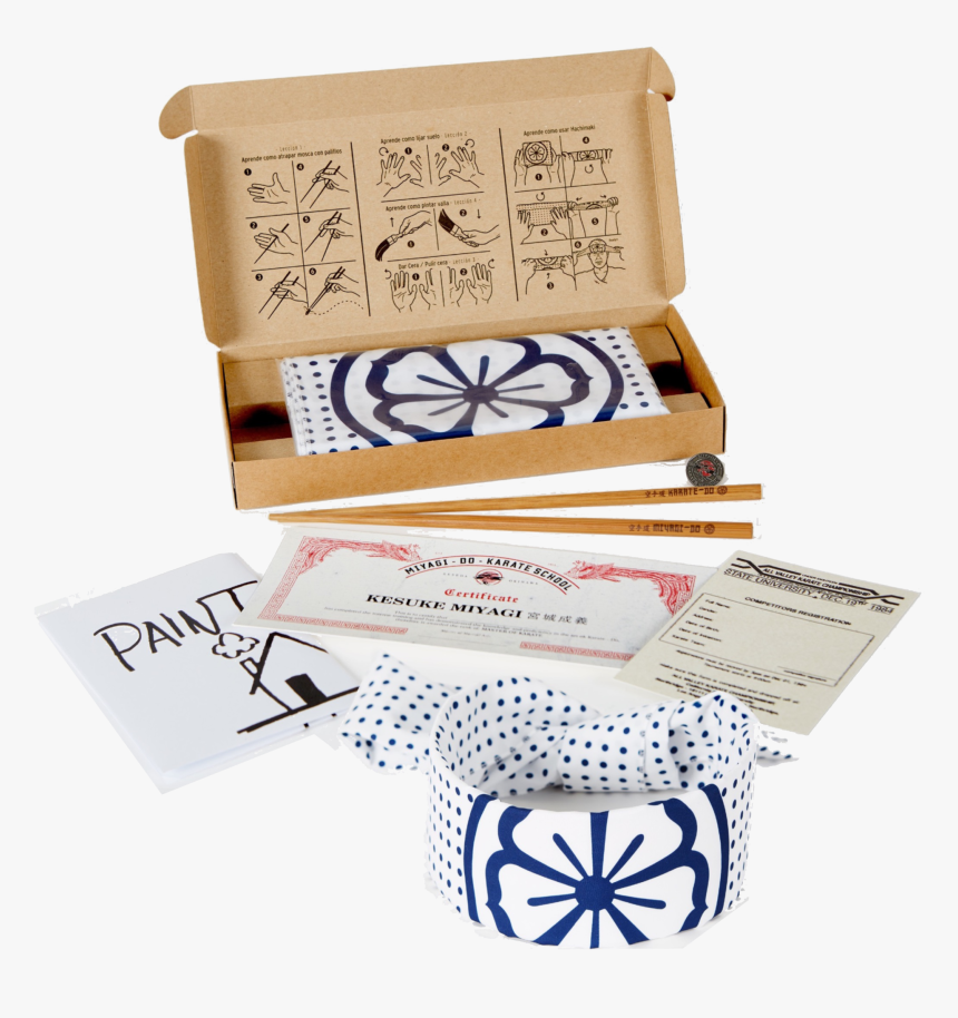 Kit De Karate Kid , Png Download - Miyagi Do Karate School Kit, Transparent Png, Free Download