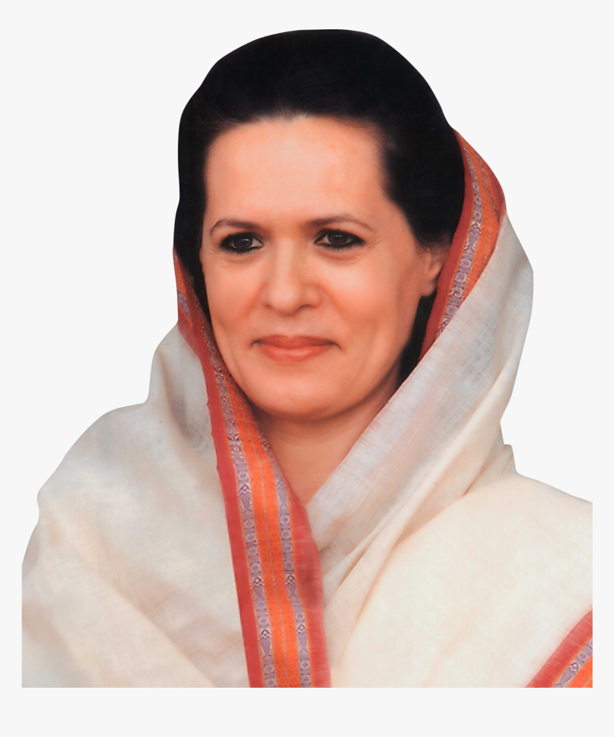 Sonia Gandhi , Png Download - Sonia Gandhi, Transparent Png, Free Download