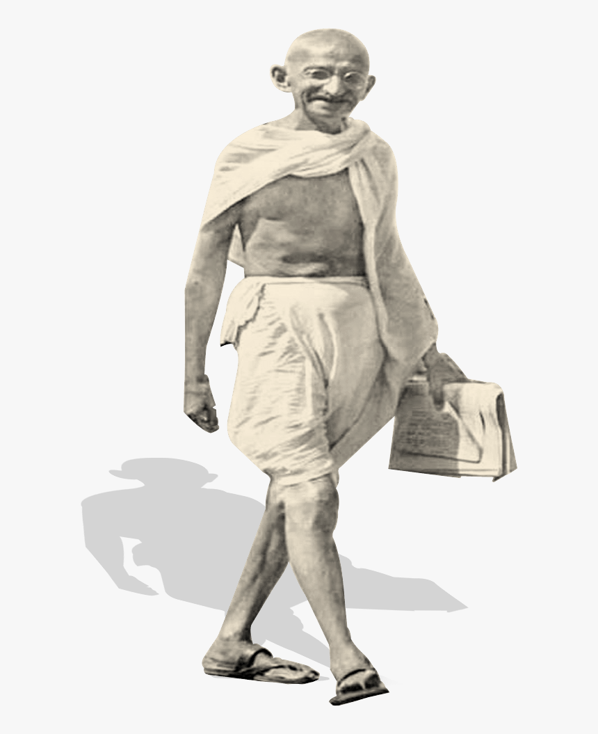 Transparent Gandhi Png - Mahatma Gandhi Full Png, Png Download, Free Download