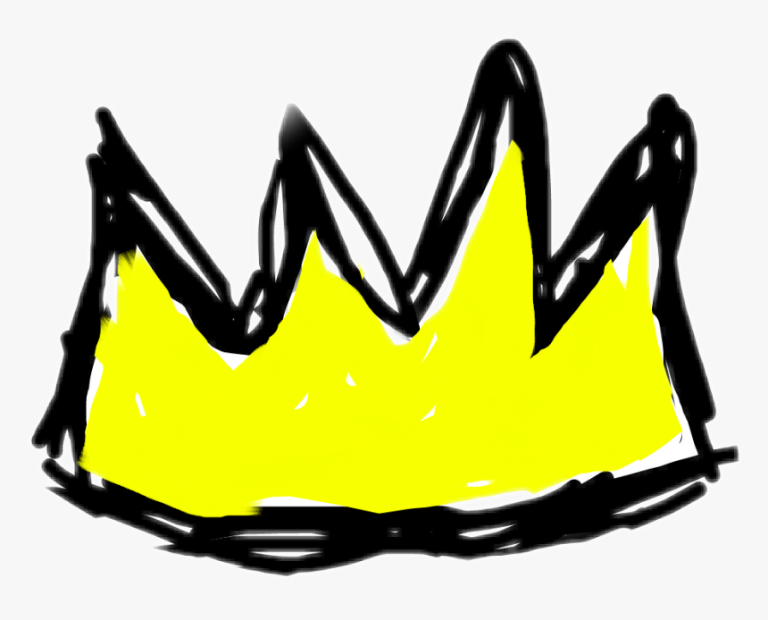 Transparent Crown Cartoon Png - Sketch Crown On Transparent Background, Png Download, Free Download