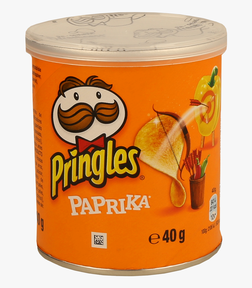 Pringles Paprika 40gr"
 Title="bat - Pringles, HD Png Download, Free Download