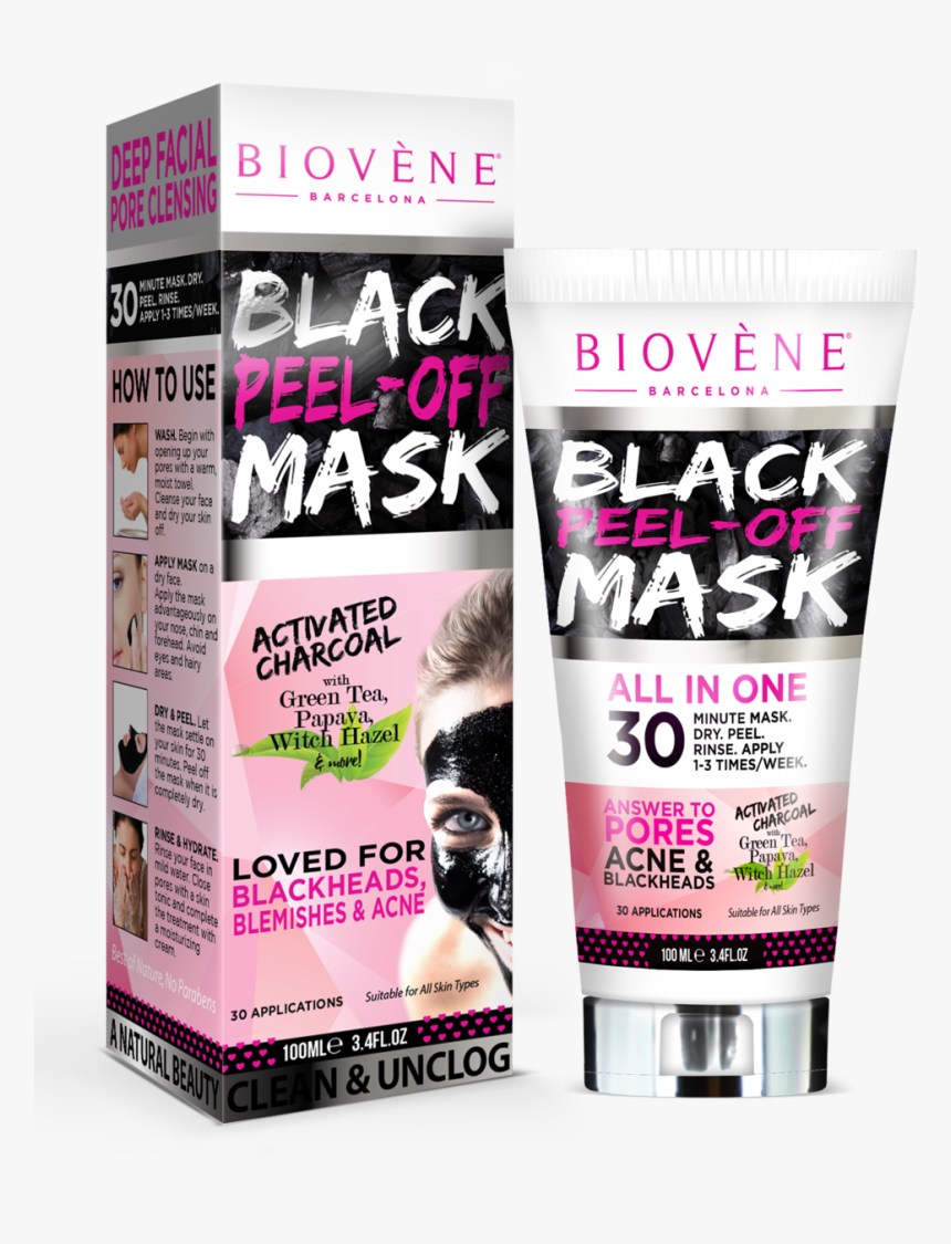 Biovene Barcelona Peel Off Mask, HD Png Download, Free Download