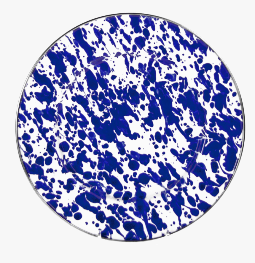 Cb26 Cobalt Blue Swirl Charger Plate - Circle, HD Png Download, Free Download