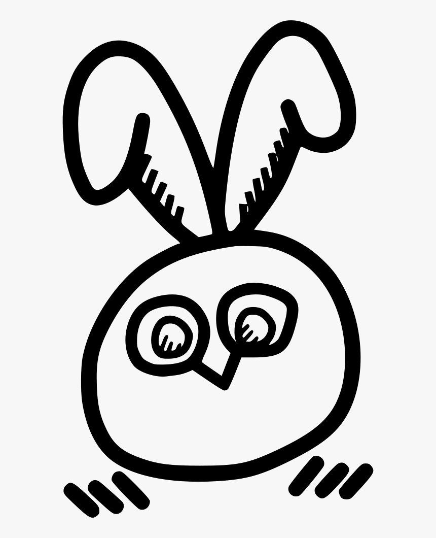 Owl Bunny Rabbit Ears - Rabbit, HD Png Download, Free Download