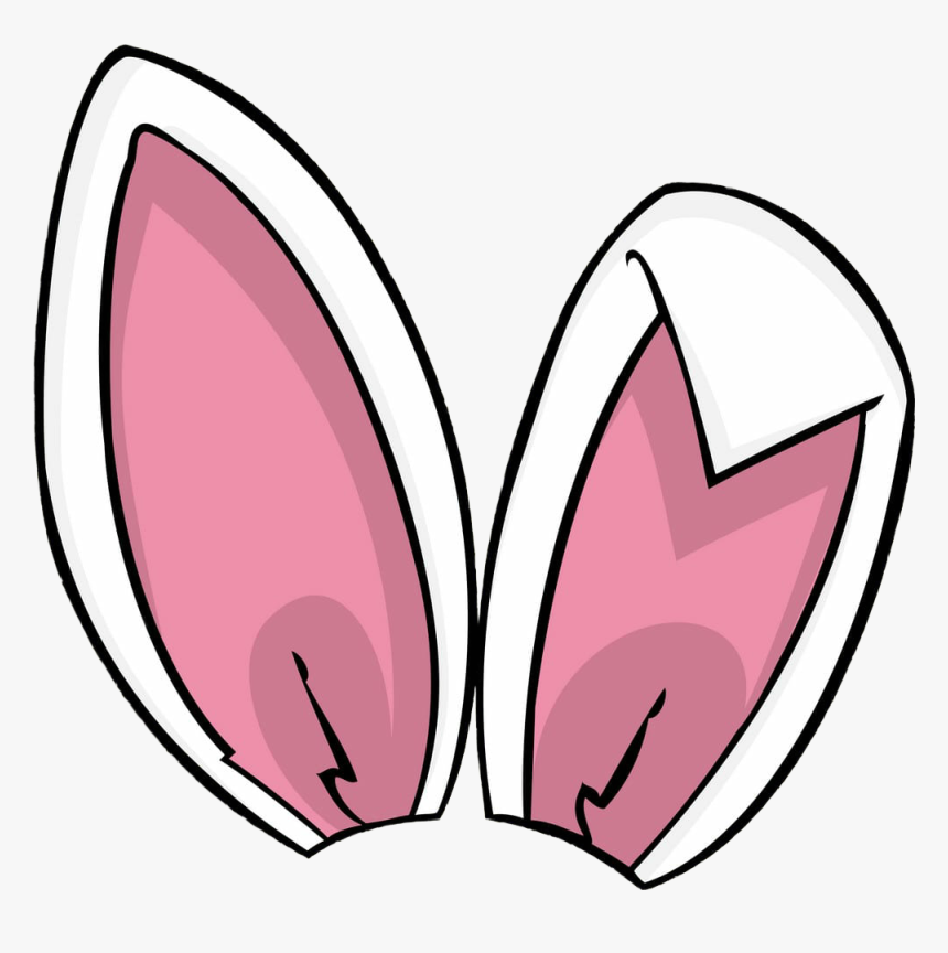 Download Bunny Rabbit Ears Features Face Head Pink White Girly ...