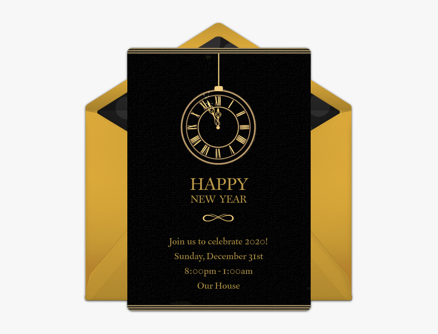 Transparent New Year Clock Png - Wall Clock, Png Download, Free Download