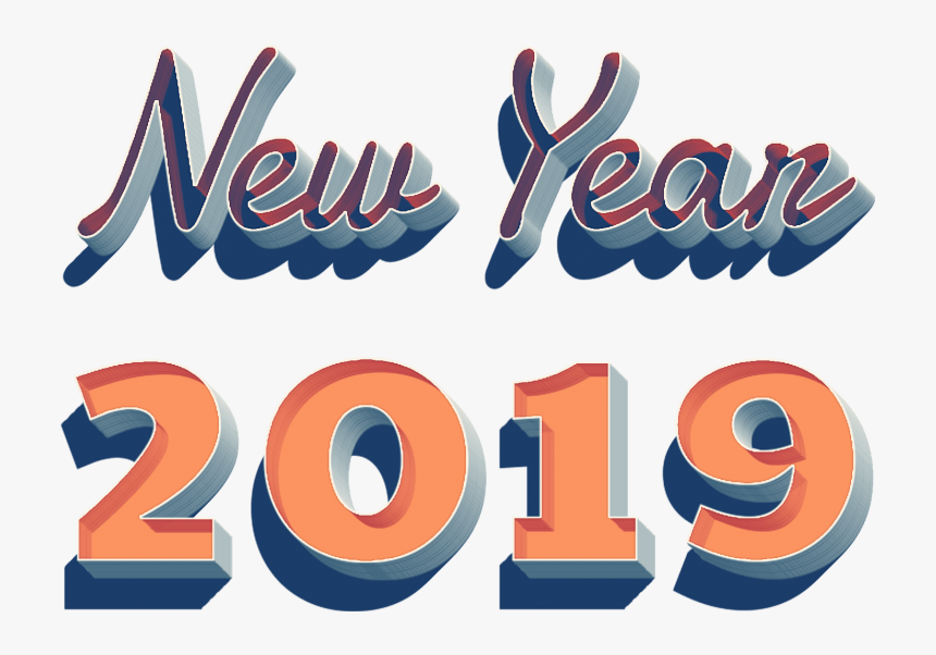 Free Png Download New Year 2019 Png Png Images Background - New Year 2019 Png Background, Transparent Png, Free Download