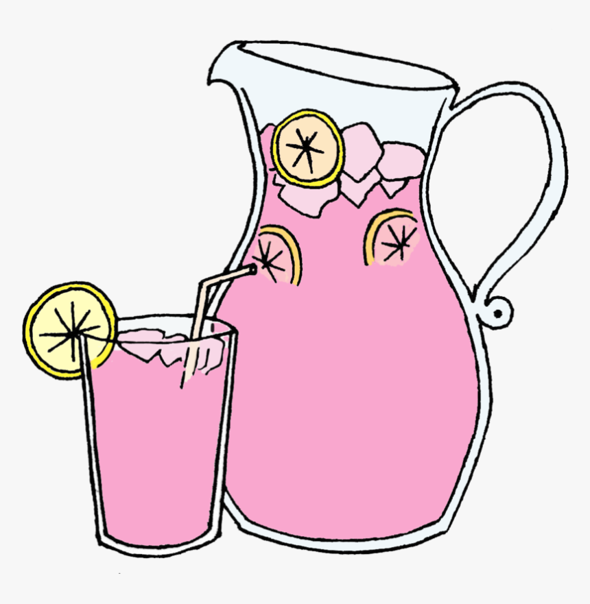 Lemonade Pitcher Png , Png Download - Strawberry Lemonade Lemonade Png Cartoon, Transparent Png, Free Download