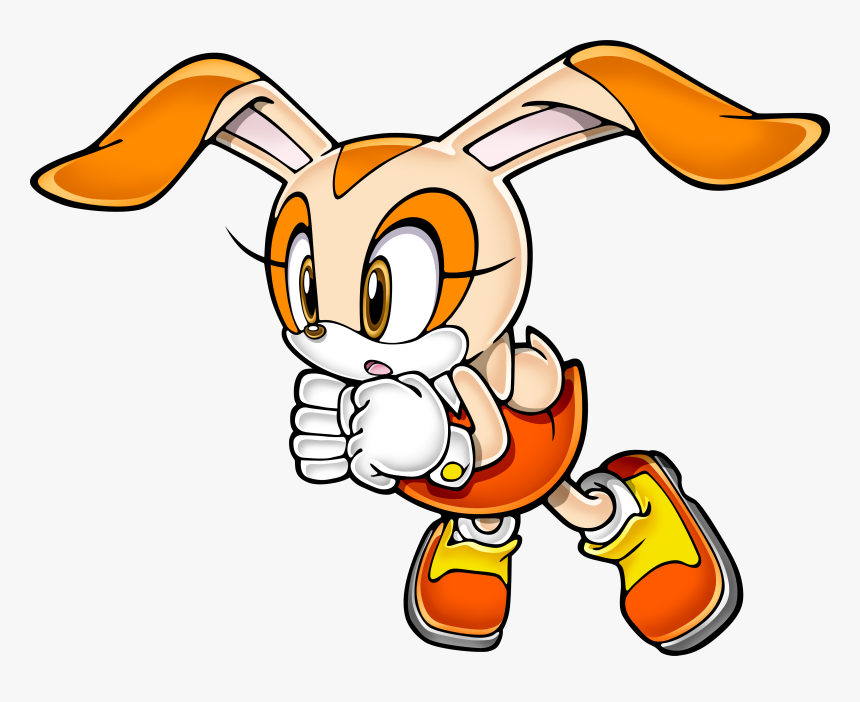 Cream The Rabbit Can Fly By Flapping Her Ears - Cream And Cheese Sonic Advance 2, HD Png Download, Free Download