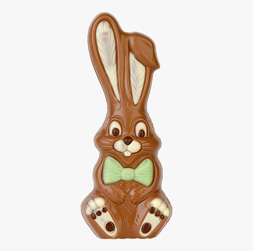 Rabbit With Long Ears And Bow - Rabbit, HD Png Download, Free Download