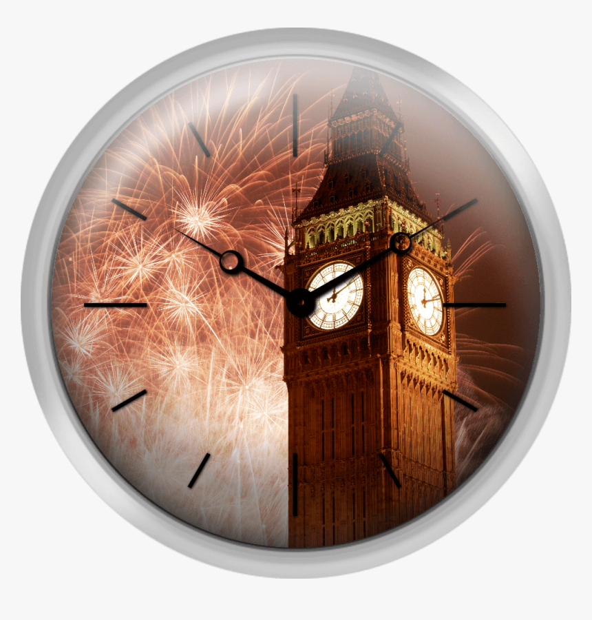 New Years Eve Celebration In London - Big Ben, HD Png Download, Free Download