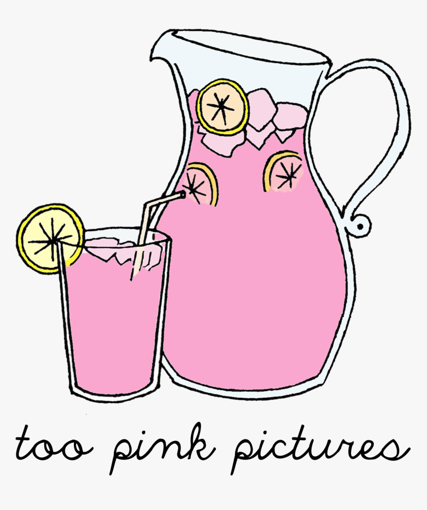 Too Pink Pictures Formatw - Strawberry Lemonade Lemonade Png Cartoon, Transparent Png, Free Download