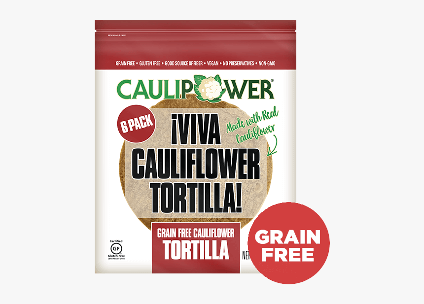 Caulipower Grain Free Cauliflower Tortilla, HD Png Download, Free Download