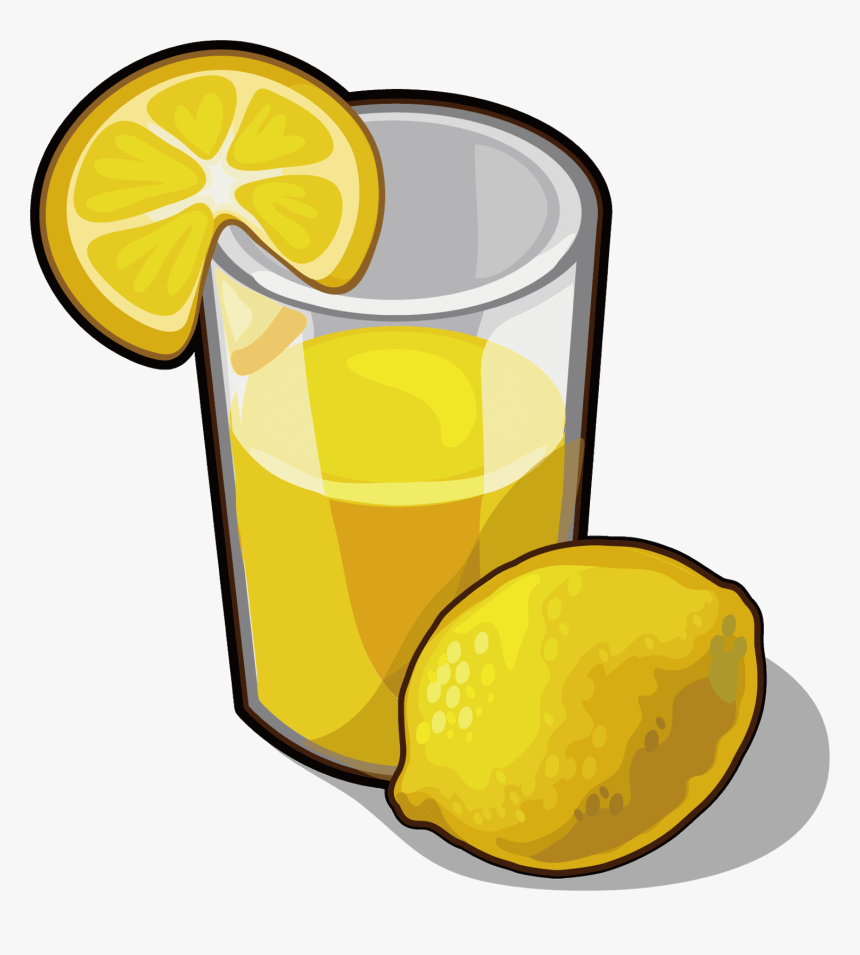 Lemon Drink Png - Clipart Of Lime Juice, Transparent Png, Free Download
