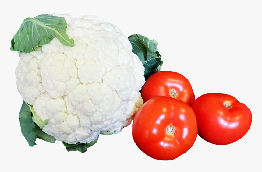 Vegetables, Cauliflower, Tomatoes, Healthy, Food - Cauliflower, HD Png Download, Free Download
