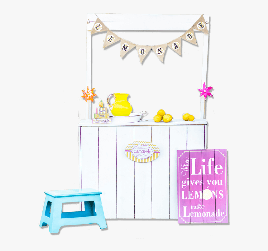 Lemonade Stand Png Download - Coffee Table, Transparent Png, Free Download