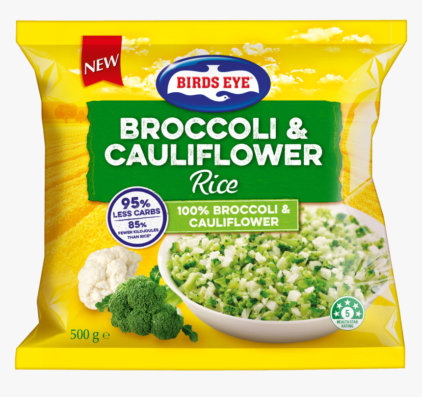 Broccoli And Cauliflower Rice 500g - Broccoli And Cauliflower Rice Coles, HD Png Download, Free Download