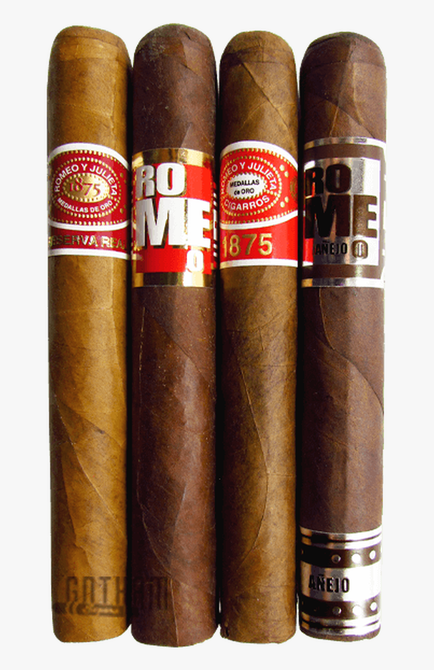 Romeo Y Julieta 4 Pack Sampler - Cylinder, HD Png Download, Free Download