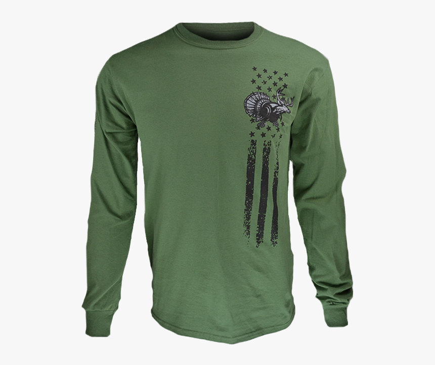 The Bearded Buck Apparel - Long-sleeved T-shirt, HD Png Download, Free Download