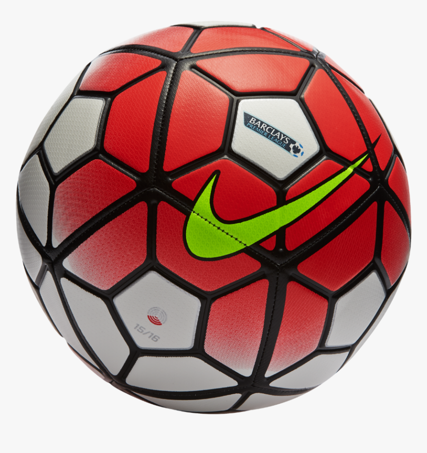 red nike soccer ball
