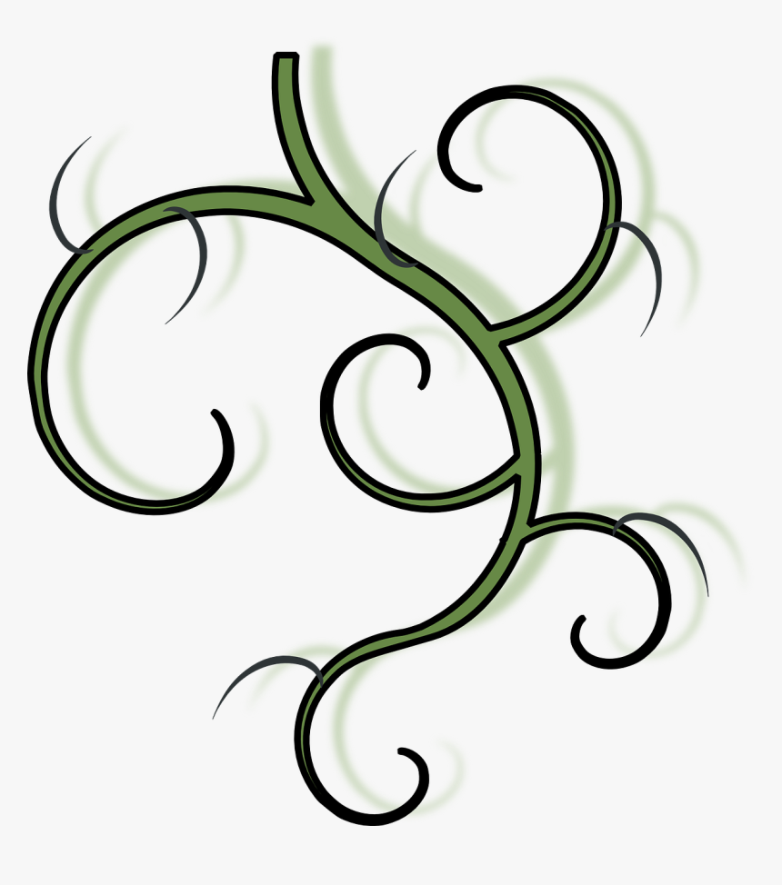 Vine Green Branch Free Photo - Devil Fruit Swirl, HD Png Download, Free Download