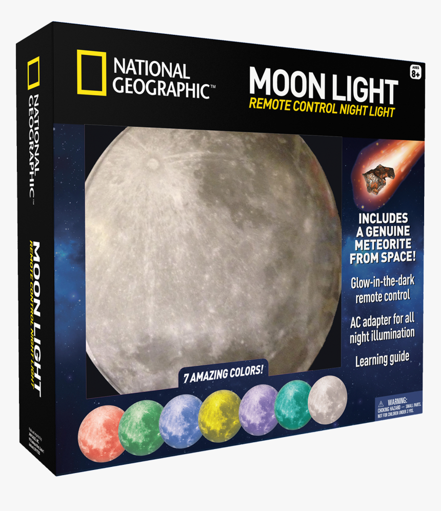 National Geographic Moon Light Night Light, HD Png Download, Free Download