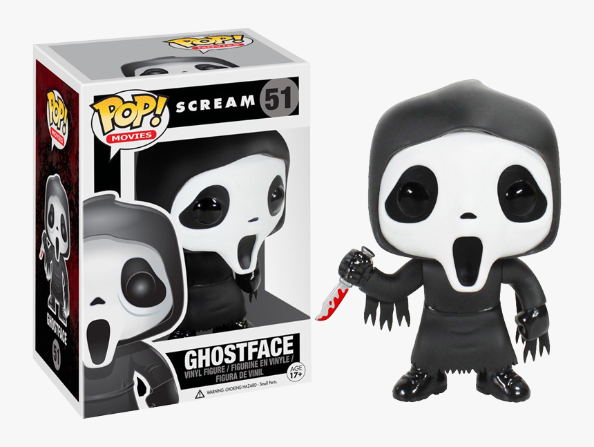 Ghost Face - Ghostface Pop Figure, HD Png Download, Free Download