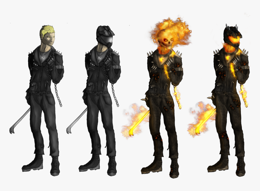 Download Ghost Rider Face Png Transparent Image 157 - Ghost Rider Marvel Redesign, Png Download, Free Download