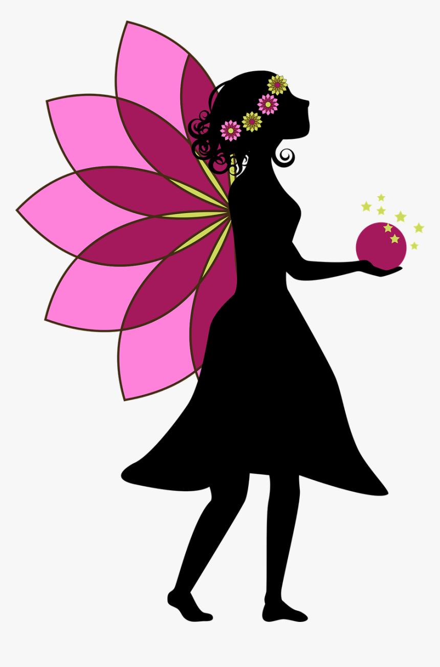 Clipart Free Flower Silhouette, HD Png Download, Free Download