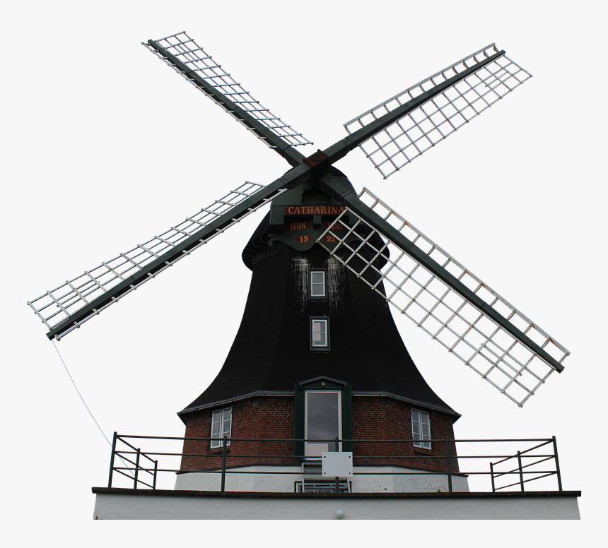 Mill, Windmill, Wing, Wood, Grind, Old, Dutch Windmill - Dutch Windmill Png, Transparent Png, Free Download