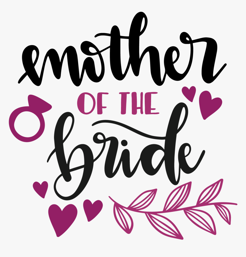 Arrow Svg Bride - Mother Of The Bride Clipart, HD Png Download, Free Download