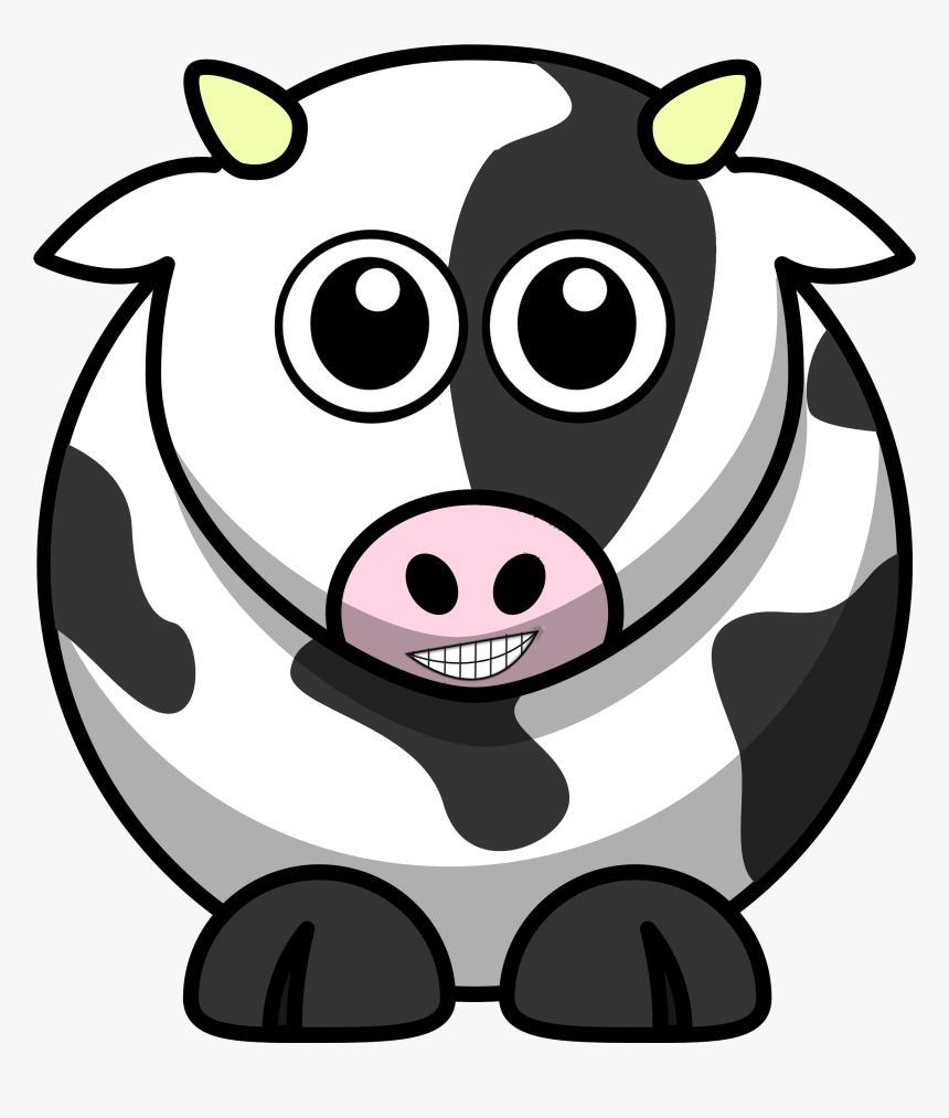 Download Cute Cartoon Cow Png Transparent Png Kindpng