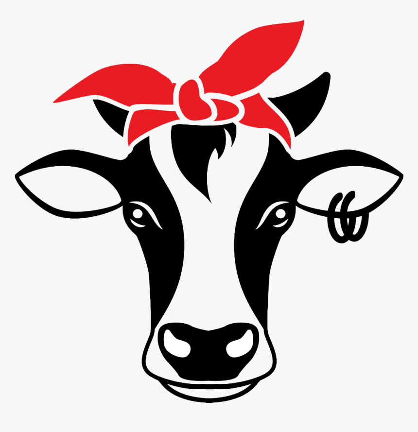 #cows #cow #cartoons #cartoon #betsy - Bandana Svg Free, HD Png Download - ...