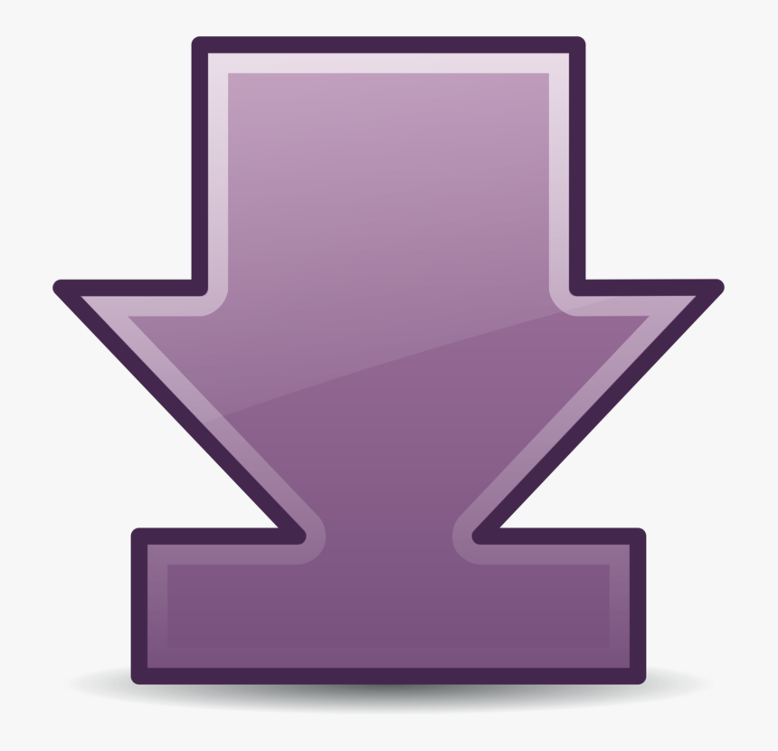 Purple,symbol,violet - Red Down Arrow Png, Transparent Png, Free Download