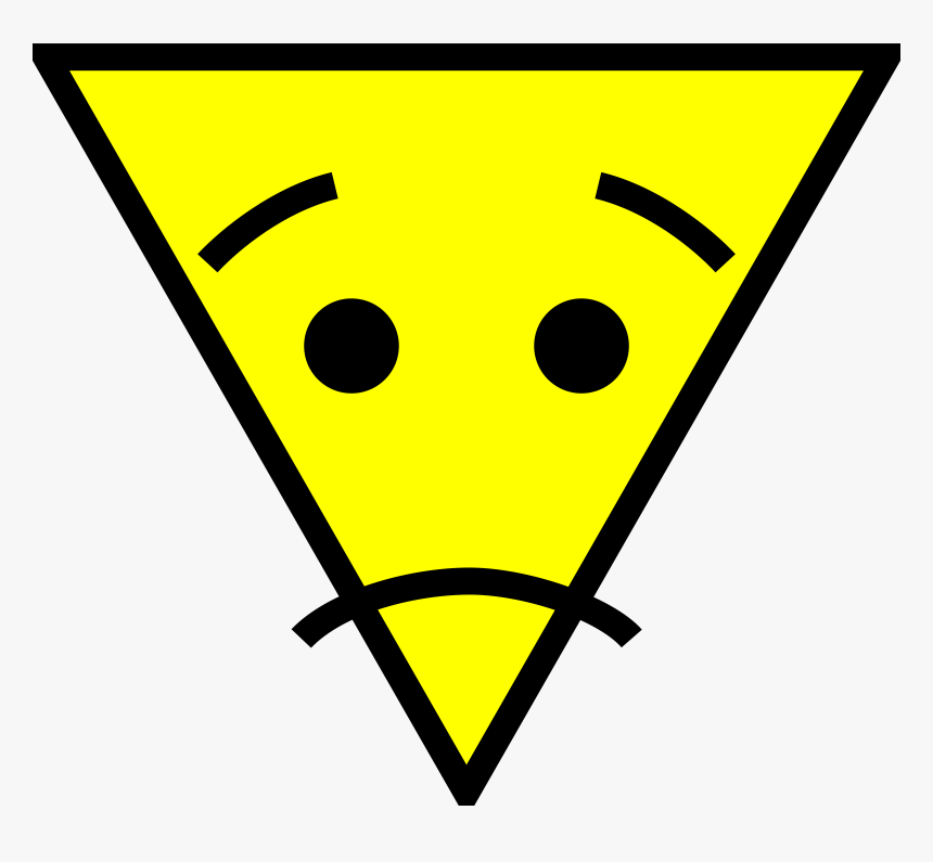 El Triangulo Con Carita - Triangle With Face, HD Png Download, Free Download