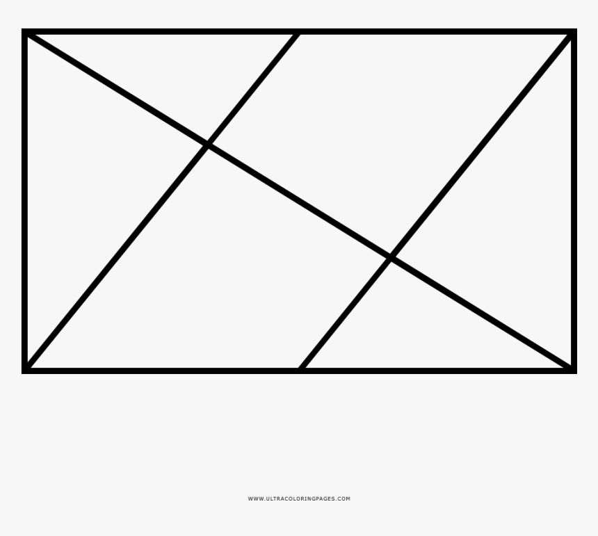 Triángulos-dorados Página Para Colorear - Difficult Puzzle, HD Png Download, Free Download