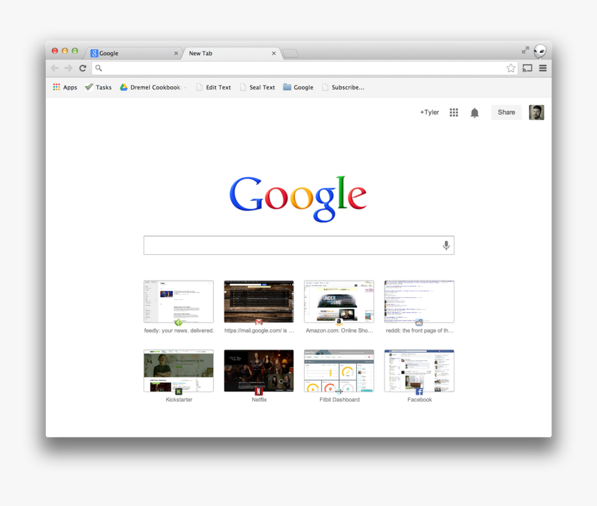 Chromium Blog Post - Chrome Search Bar New Tab, HD Png Download, Free Download