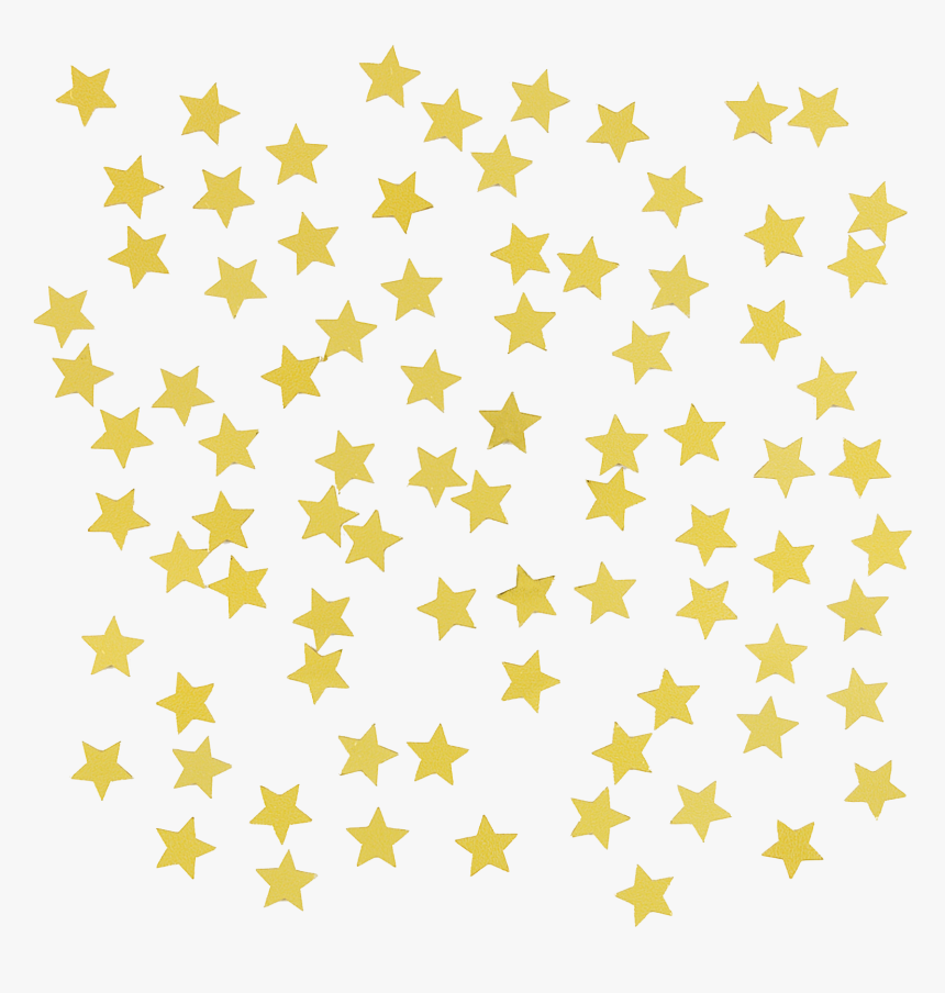 Star Gold Confetti Clip Art - Welsh Local Government Association, HD Png Download, Free Download