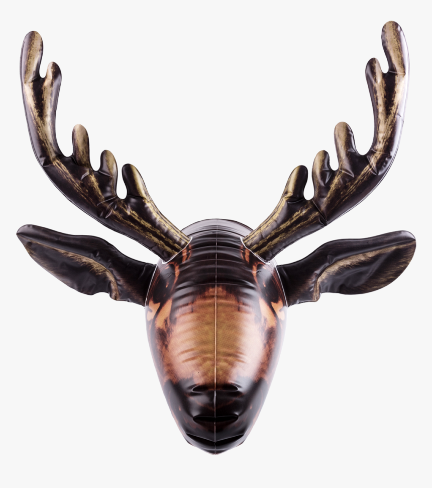 Inflatable Moose Head Facing Front - Moose Head Front, HD Png Download, Free Download