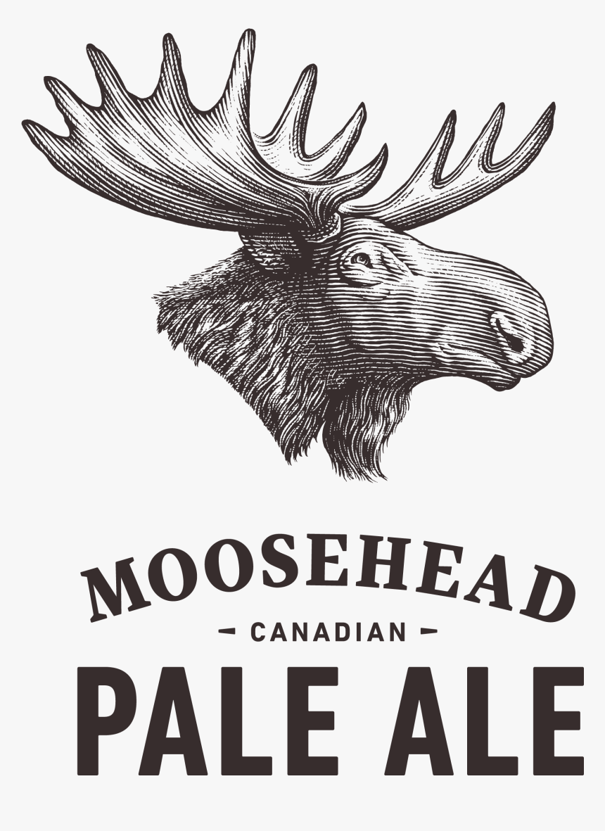Moosehead Pale Ale , Png Download - Cracked Canoe Beer Logo, Transparent Png, Free Download