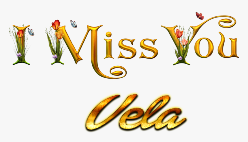 Vela Miss You Name Png - Love You Ankit Name, Transparent Png, Free Download