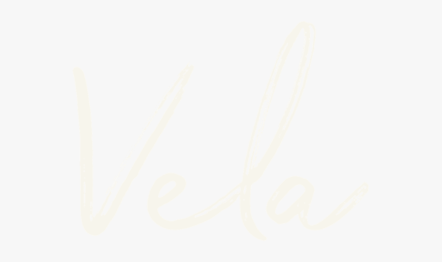 Vela Logo Cream Copy Copy - Calligraphy, HD Png Download, Free Download