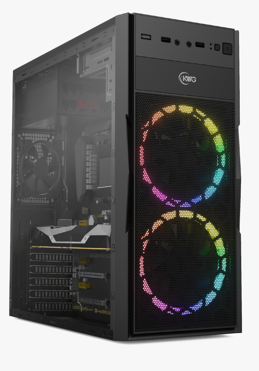 Kwg Vela M4 Mid Tower Pc Case, HD Png Download, Free Download