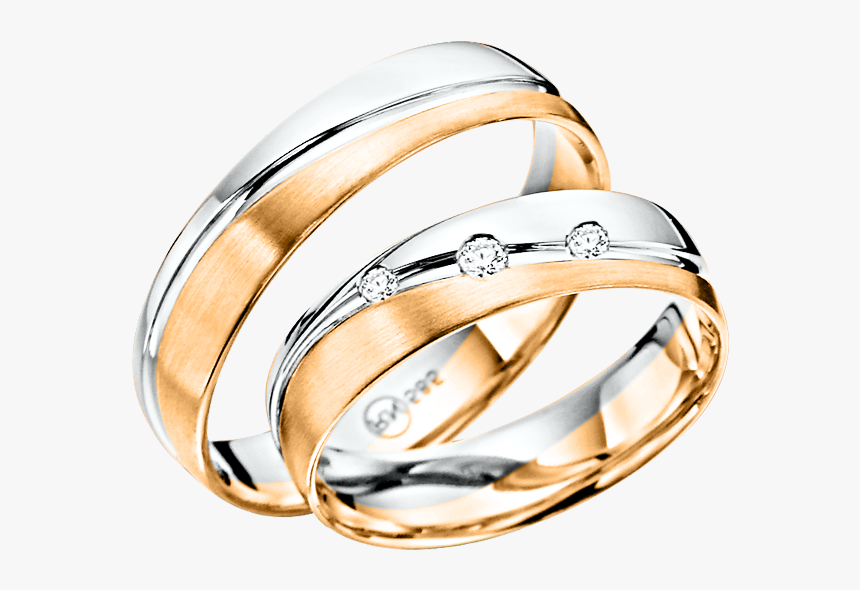 Gold, Silver And Platinum Wedding Rings - Обручальное Кольцо С Бриллиантом, HD Png Download, Free Download