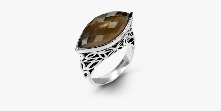 Designs By Hera Raya Marquise Silver Ring - Engagement Ring, HD Png Download, Free Download